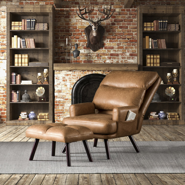 Wayfair chair and discount ottoman